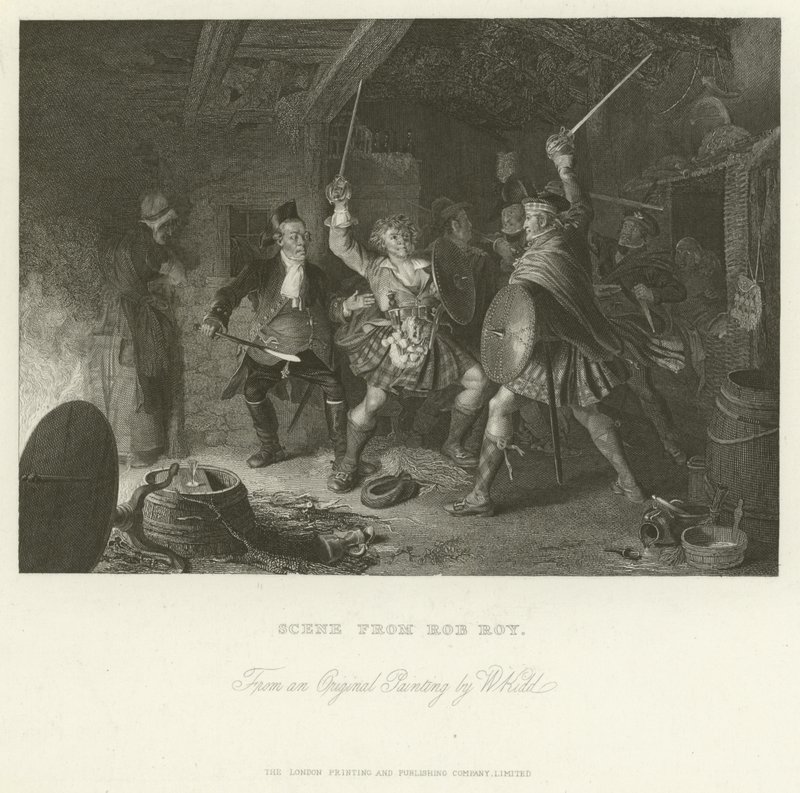 Scene from Rob Roy by English School