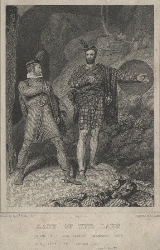 Scene from Sir Walter Scott