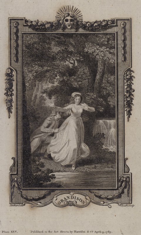 Scene from The History of Sir Charles Grandison, by Samuel Richardson by English School