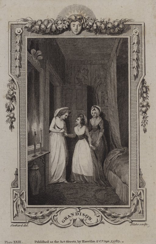Scene from The History of Sir Charles Grandison, by Samuel Richardson by English School