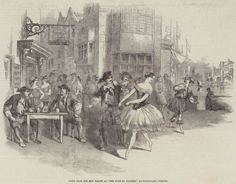 Scene from the New Ballet of 