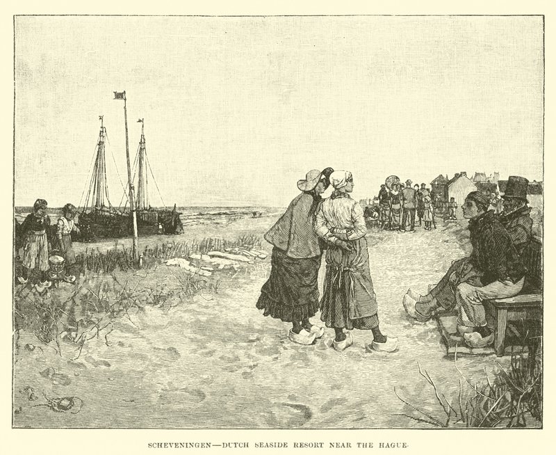 Scheveningen, Dutch seaside resort near the Hague by English School