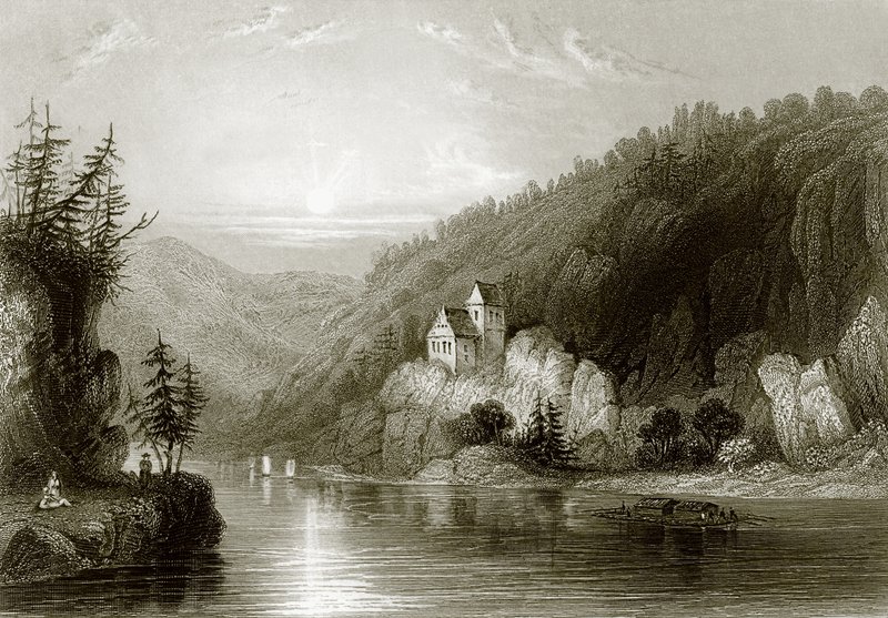 Schloss Krempenstein by English School