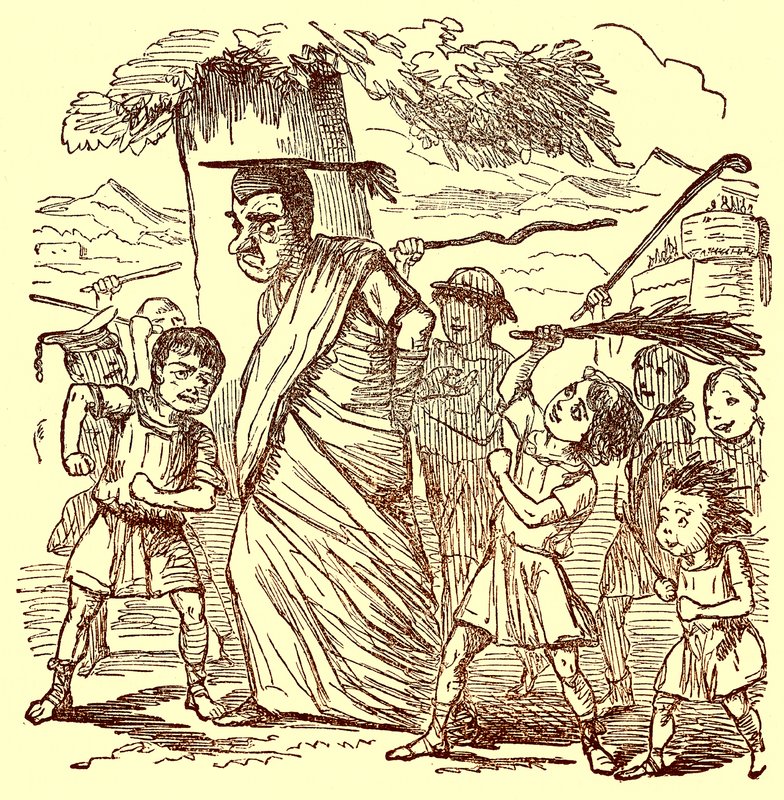School-boys Flogging the Schoolmaster by English School