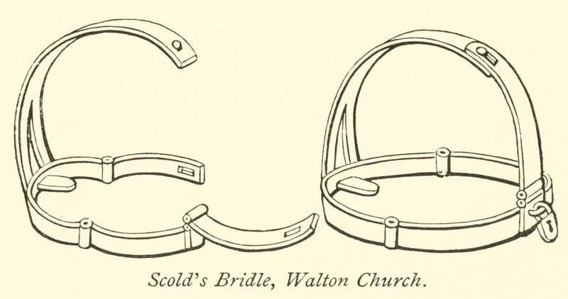 Scolds Bridle, Walton Church by English School