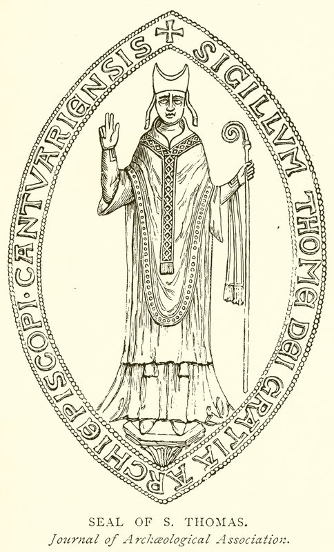 Seal of S. Thomas by English School