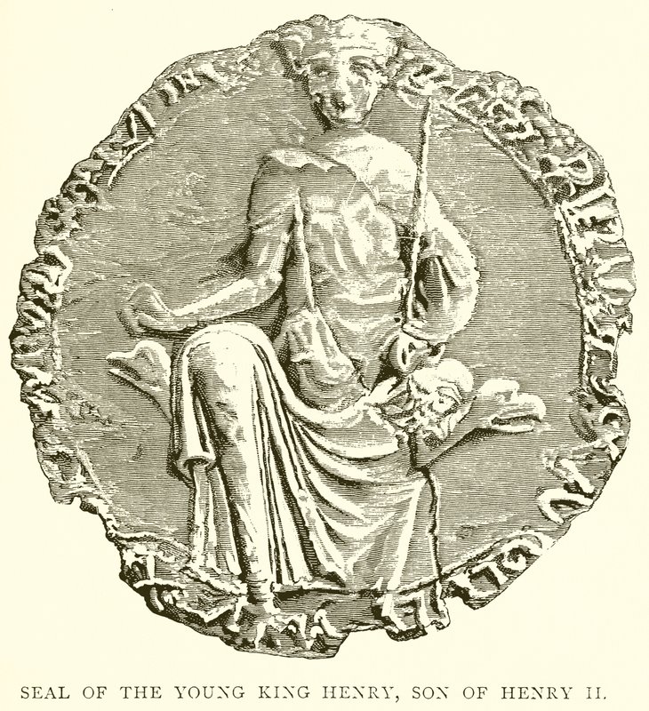 Seal of the Young King Henry, Son of Henry II by English School