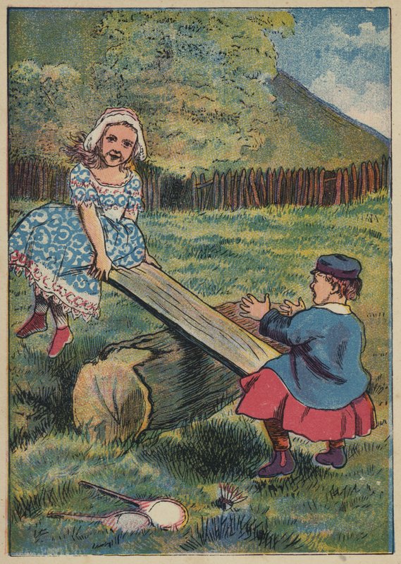 See-Saw, Margery Daw by English School