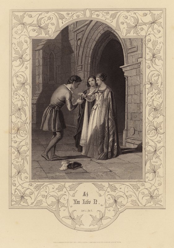 Shakespeare: As You Like It, Act 1, Scene 2 by English School