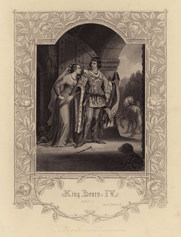 Shakespeare: King Henry IV, Part 1, Act II, Scene 3 by English School