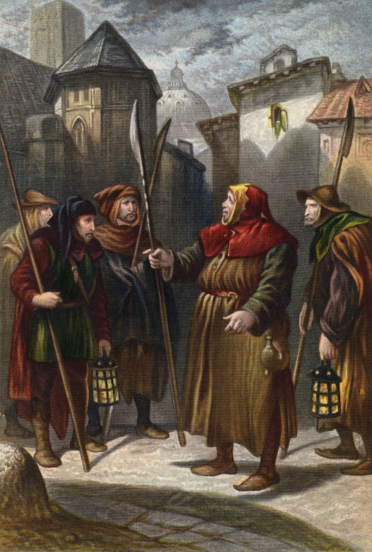 Shakespeare, Much Ado About Nothing, Act III, Scene 3 by English School