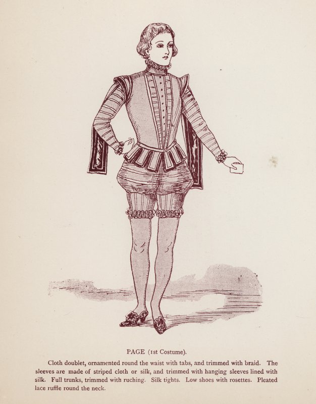 Taming of the Shrew: Page by English School