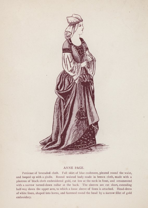 The Merry Wives of Windsor: Anne Page by English School