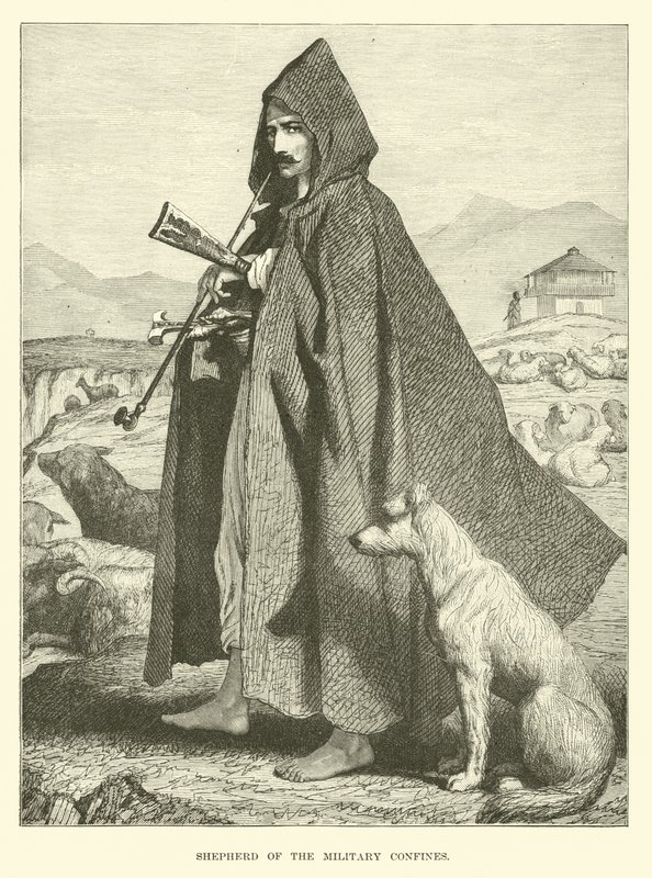 Shepherd of the Military Confines by English School