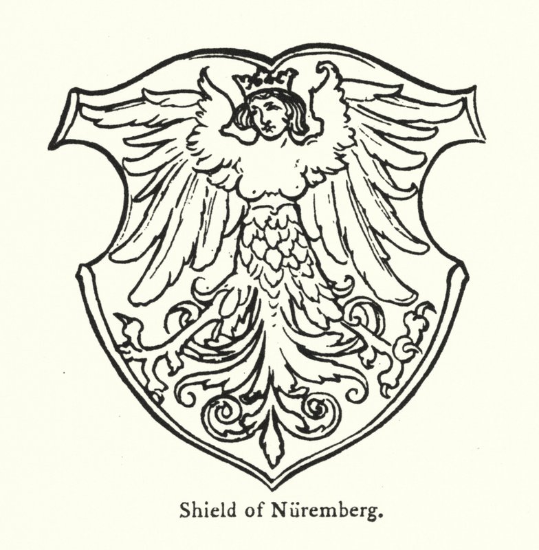 Shield of Nuremberg by English School