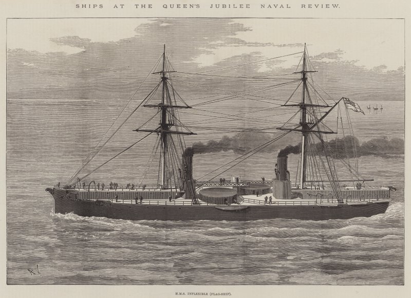 Ships at the Queen