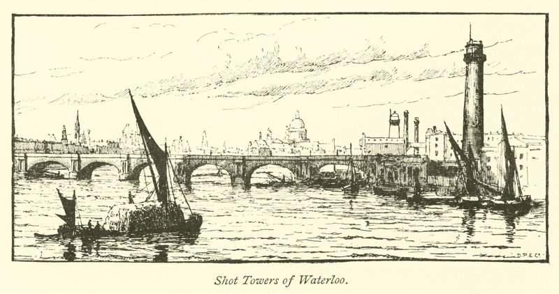 Shot Towers of Waterloo by English School