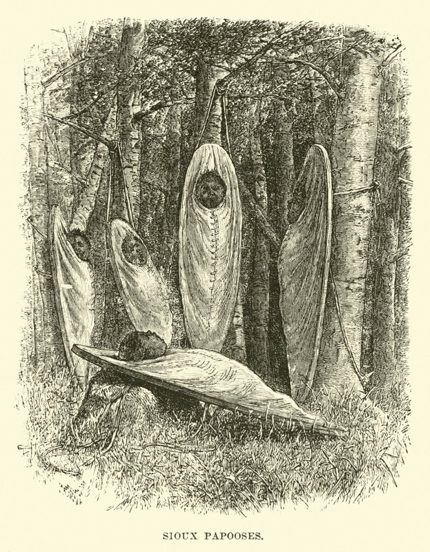Sioux Papooses by English School