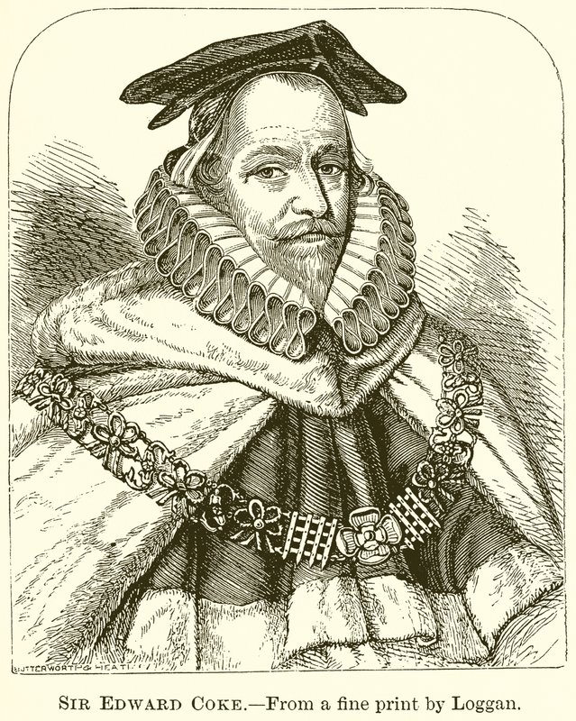 Sir Edward Coke by English School