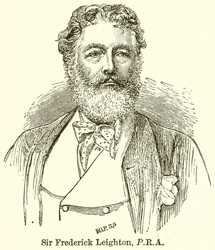 Sir Frederick Leighton, P. R. A by English School