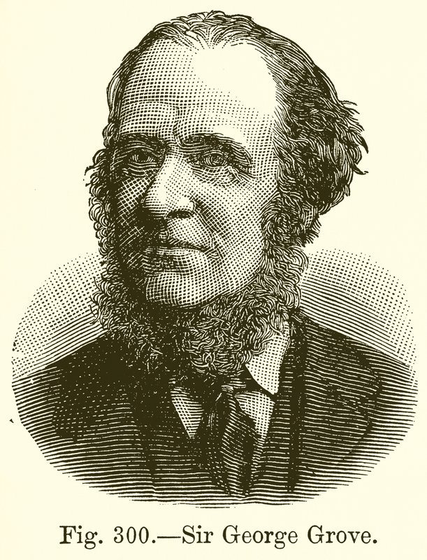 Sir George Grove by English School