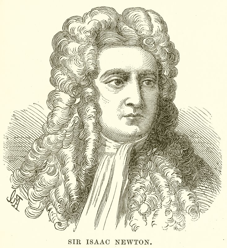 Sir Isaac Newton by English School