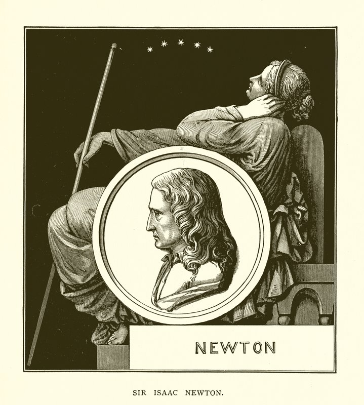 Sir Isaac Newton by English School