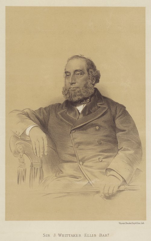 Sir J Whittaker Ellis, Baronet by English School