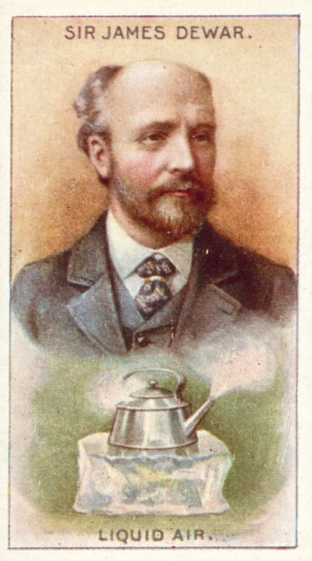 Sir James Dewar, Liquid Air by English School
