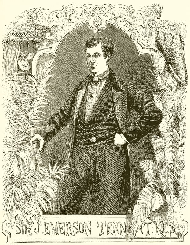 Sir James Emerson Tennent by English School