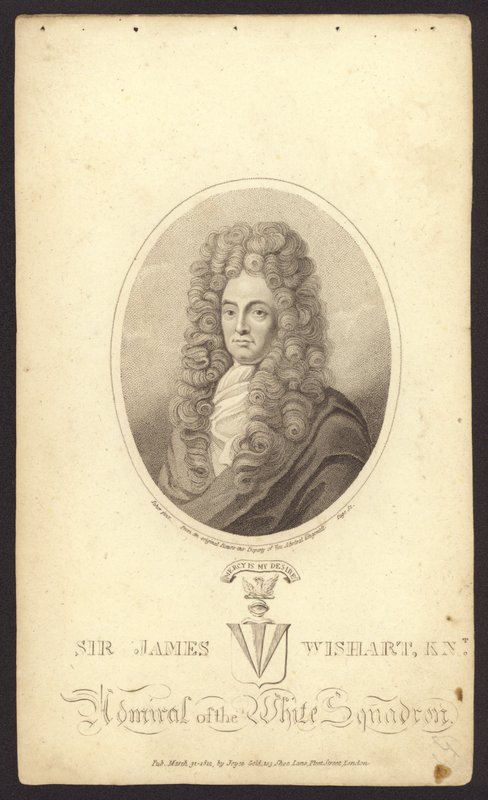 Sir James Wishart, British Admiral by English School