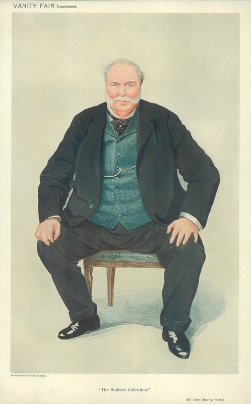 Sir John E A Murray Scott by English School