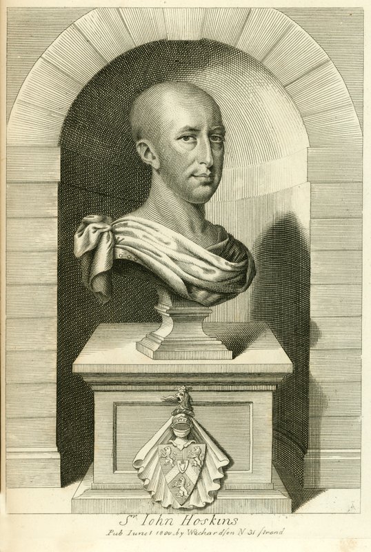 Sir John Hoskins by English School