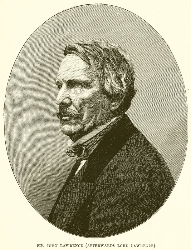 Sir John Lawrence (Afterwards Lord Lawrence) by English School