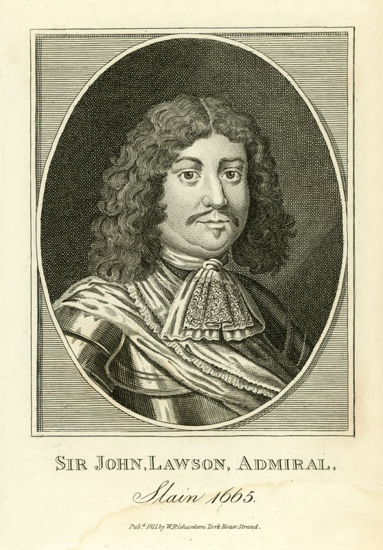 Sir John Lawson, Admiral by English School