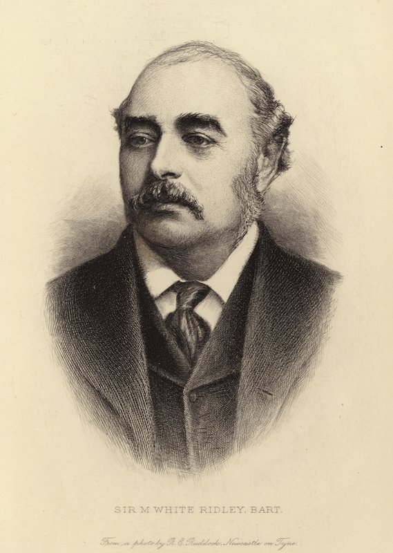 Sir M. White Ridley, Bart by English School