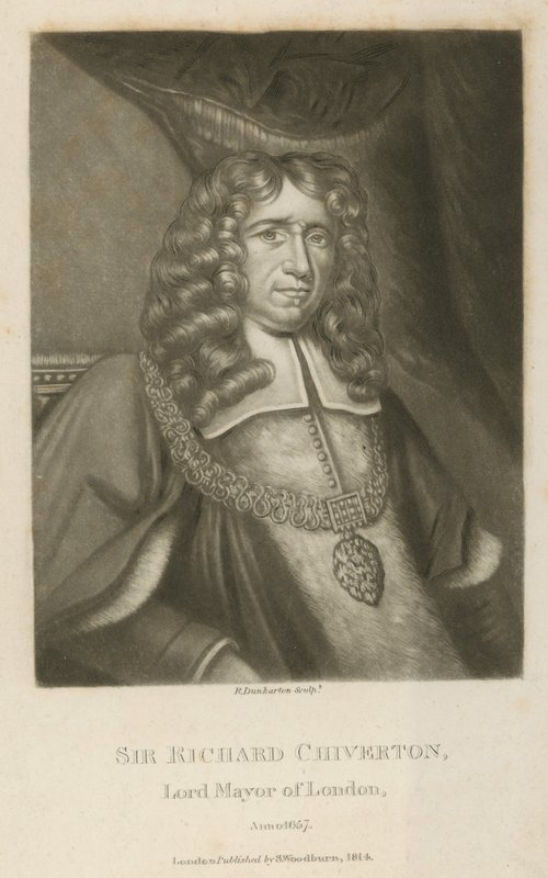 Sir Richard Chiverton, Lord Mayor of London by English School
