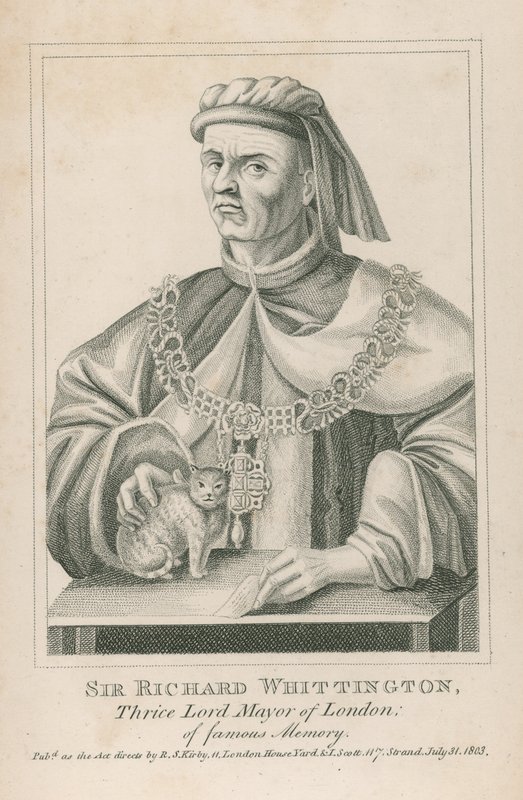 Sir Richard Whittington, Thrice Lord Mayor of London by English School