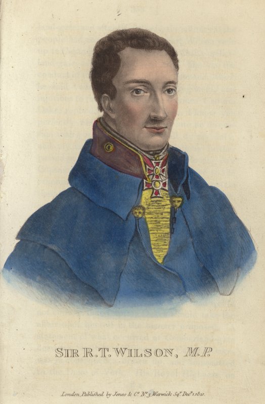 Sir Robert Thomas Wilson, British soldier and politician by English School