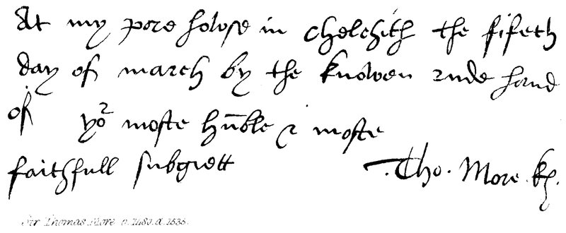 Sir Thomas More, b. 1480, d. 1535 by English School