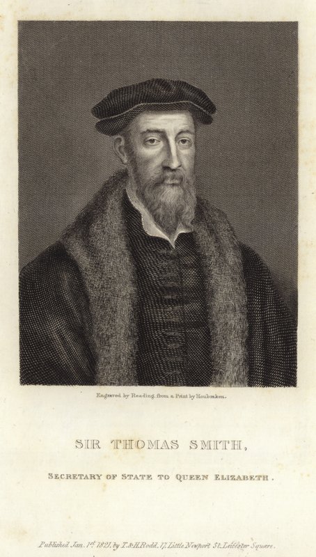 Sir Thomas Smith, English Scholar, Diplomat and Politician by English School