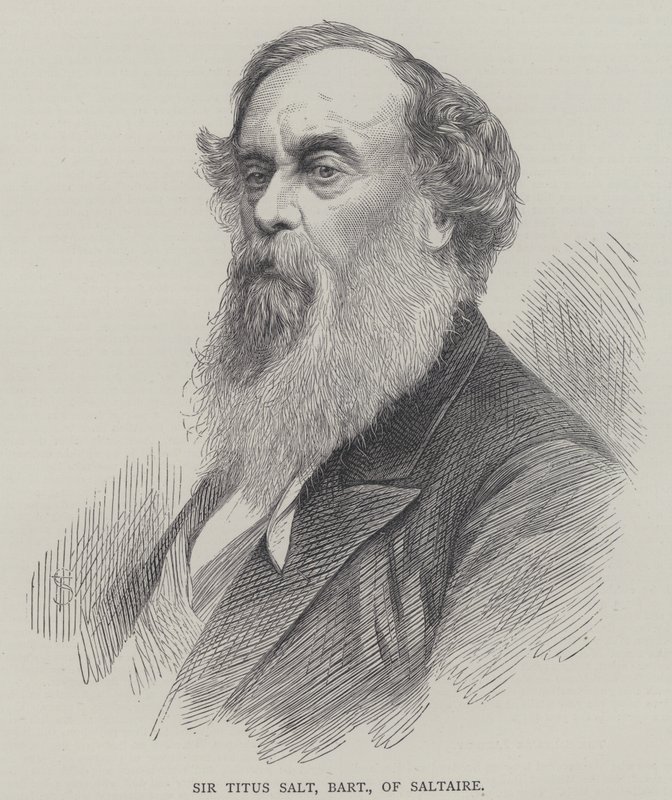 Sir Titus Salt, Baronet, of Saltaire by English School