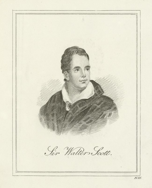 Sir Walter Scott by English School