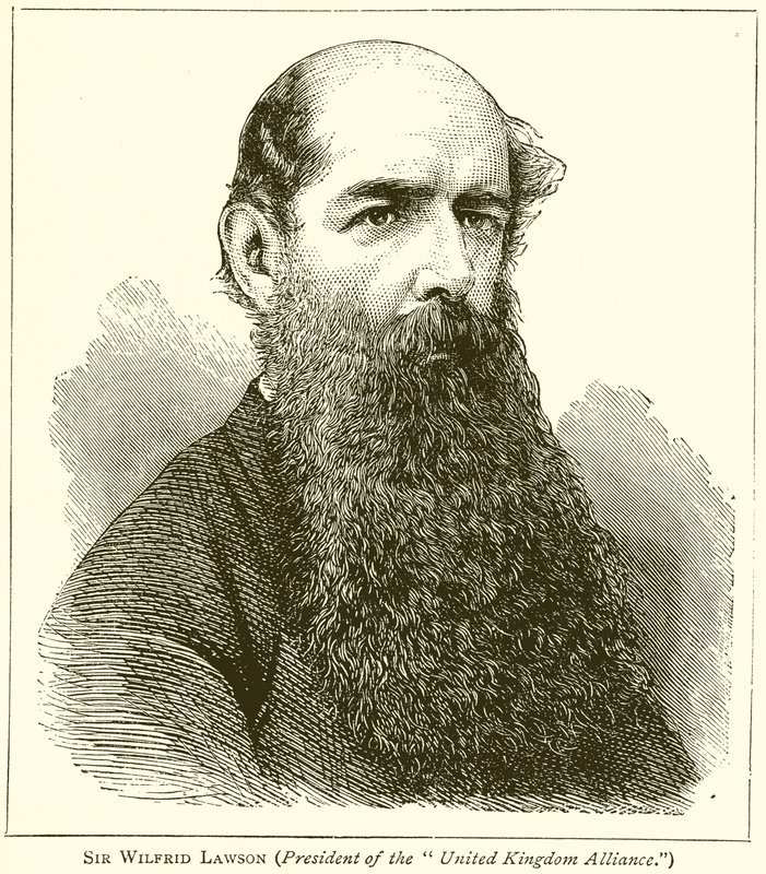 Sir Wilfrid Lawson (President of the United Kingdom Alliance) by English School