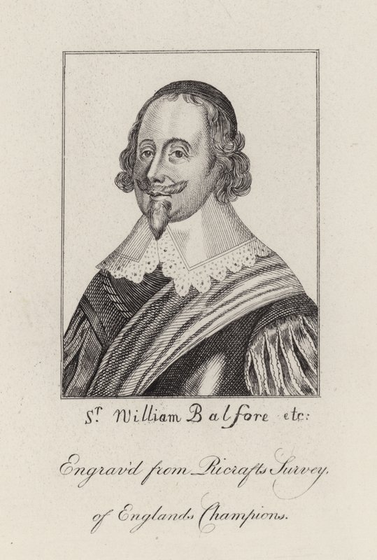 Sir William Balfour (engraving) by English School