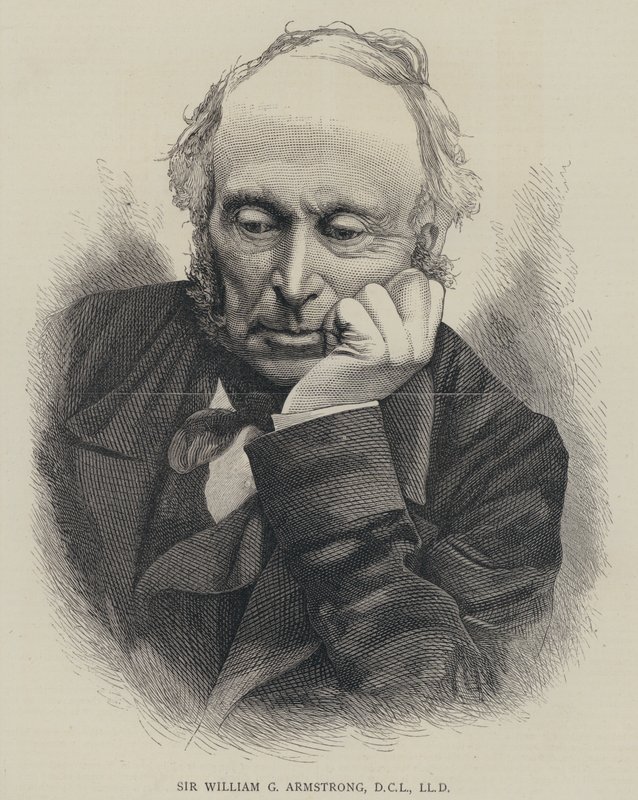 Sir William G Armstrong, DCL, LLD by English School