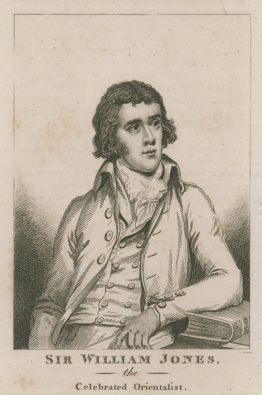 Sir William Jones, the Celebrated Orientalist by English School