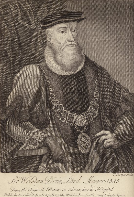 Sir Wolstan Dixie, Lord Mayor by English School
