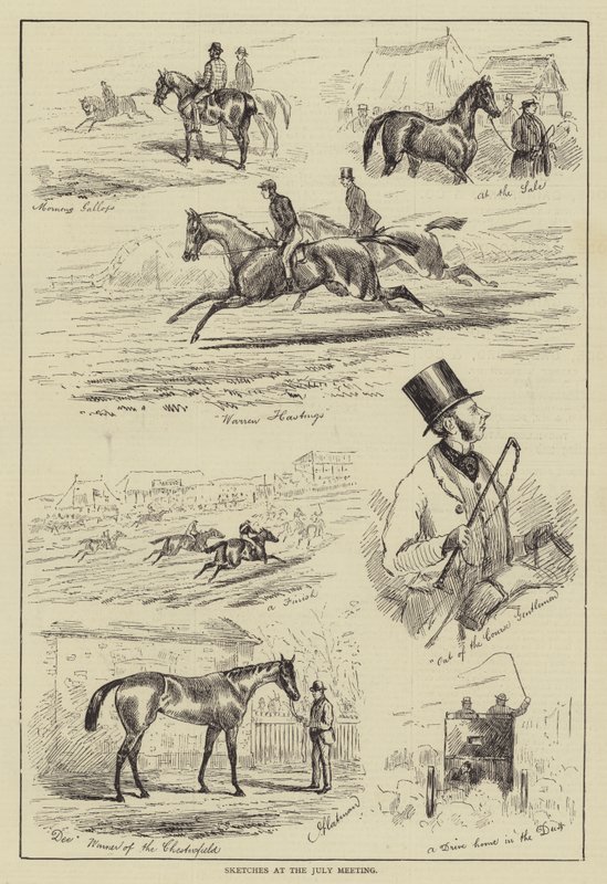 Sketches at the July Meeting by English School