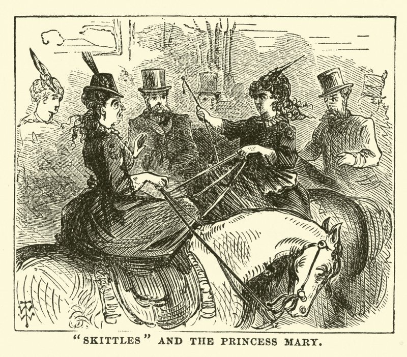Skittles and the Princess Mary by English School